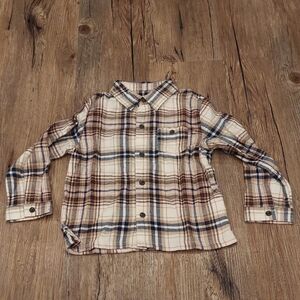 Wonder Nation Multicolor Plaid Shirt